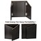 Adiroffice Wood Foldable, Portable Tabletop Podium Lectern in Black ADI661-05-BLK-MK - alternate 4
